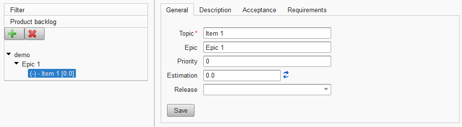 Add backlog item