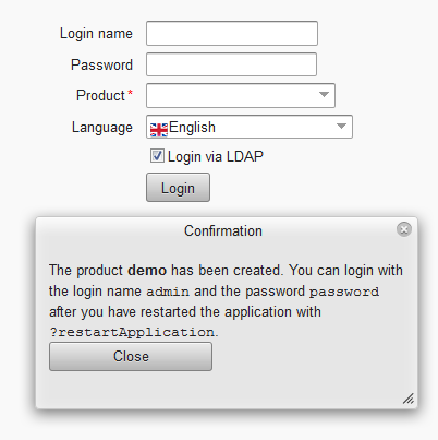 Create product